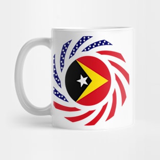 Timorese American Multinational Patriot Flag Series Mug